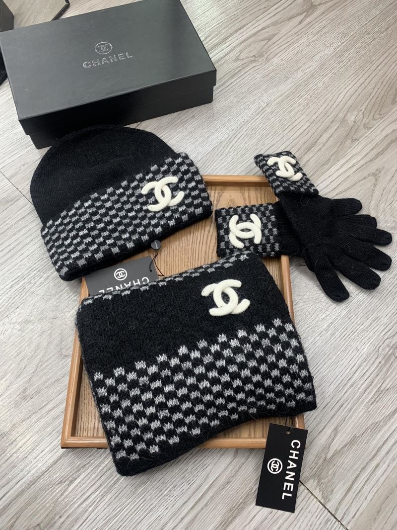 Chanel Caps Scarfs